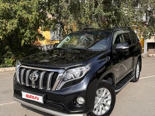 2016 Toyota Land Cruiser Prado 6-speed 150 Series Рестайлинг 1, чёрный, 4090000 рублей, вид 1