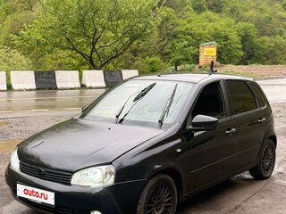 2010 Lada (ВАЗ) Kalina I, чёрный, 200000 рублей, вид 1