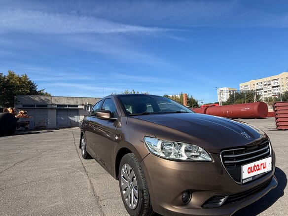 2014 Peugeot 301 I, коричневый, 520000 рублей - вид 2