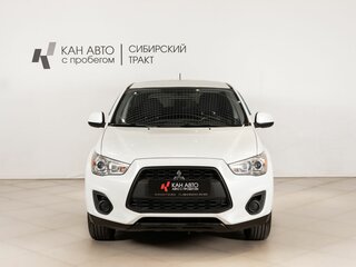 2014 Mitsubishi ASX I Рестайлинг, белый, 1072000 рублей, вид 2
