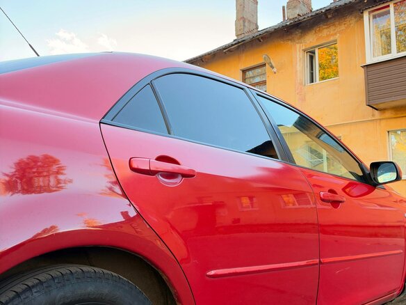 2006 Mazda 6 I (GG) Рестайлинг, красный - вид 12