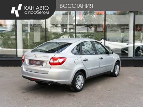 2018 Lada (ВАЗ) Granta I, серебристый, 379100 рублей, вид 3