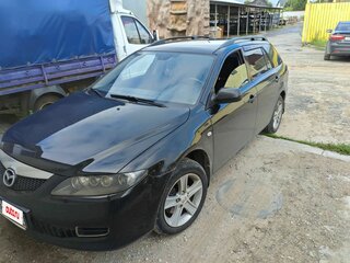 2006 Mazda 6 I (GG) Рестайлинг, чёрный, 415000 рублей, вид 1