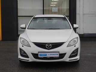 2010 Mazda 6 II (GH) Рестайлинг, белый, 905000 рублей, вид 2