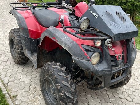 2008 Sym QuadRaider, красный, 380000 рублей, вид 1