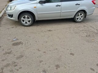 2015 Lada (ВАЗ) Granta I, серебристый, 524000 рублей, вид 5