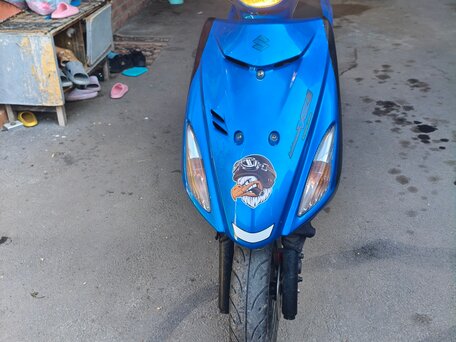 2016 Suzuki Address 125, синий, 200000 рублей, вид 2
