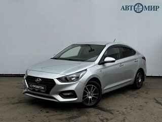 2019 Hyundai Solaris II, серебристый, 1419000 рублей, вид 1