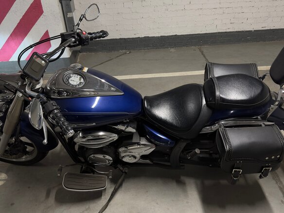 2011 Yamaha XVS950, синий, 700000 рублей - вид 12