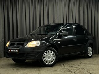 2011 Renault Logan I Рестайлинг, чёрный, 149900 рублей, вид 1