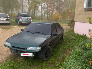 2004 Lada (ВАЗ) 2115, зелёный, 75000 рублей, вид 2