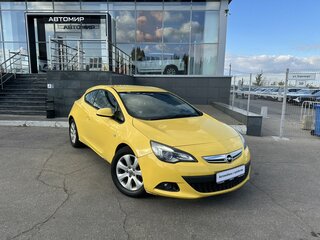 2014 Opel Astra GTC J Рестайлинг, жёлтый, 900000 рублей, вид 3