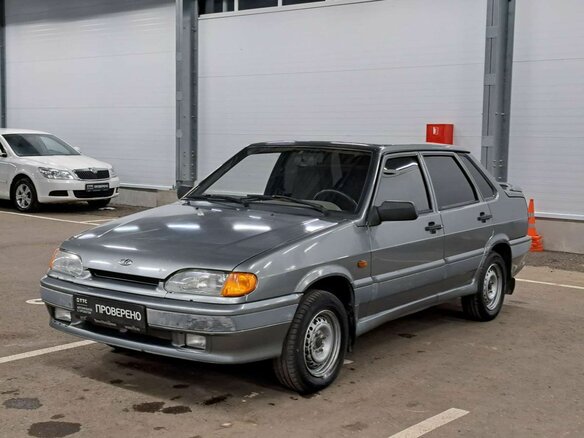 2007 Lada (ВАЗ) 2115, серый, 139000 рублей