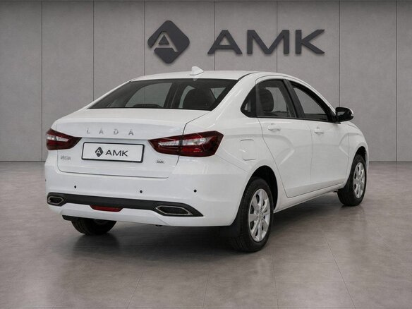 2026 Lada (ВАЗ) Vesta CNG I Рестайлинг (NG), белый, 1881000 рублей - вид 5