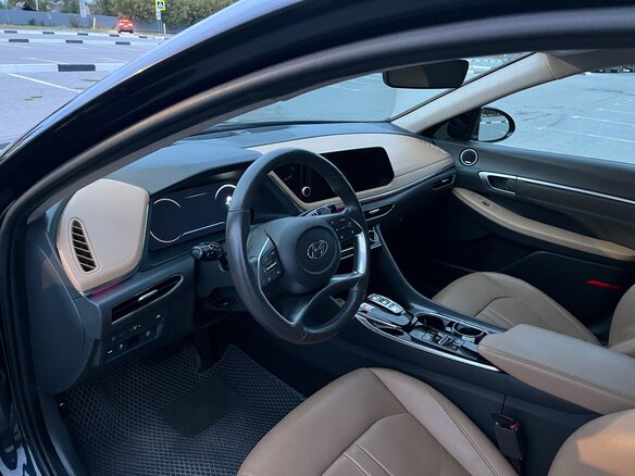 2022 Hyundai Sonata VIII (DN8), синий, 2300000 рублей - вид 17