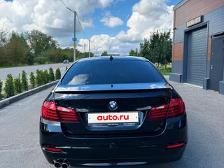 2014 BMW 5 серии 528i xDrive VI (F10/F11/F07) Рестайлинг, чёрный, 2200000 рублей, вид 3