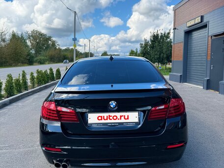 2014 BMW 5 серии 528i xDrive VI (F10/F11/F07) Рестайлинг, чёрный, 2200000 рублей, вид 5