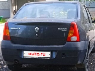 2008 Renault Logan I, чёрный, 320000 рублей, вид 3