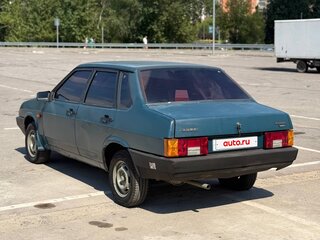 1998 Lada (ВАЗ) 21099, синий, 111111 рублей, вид 4