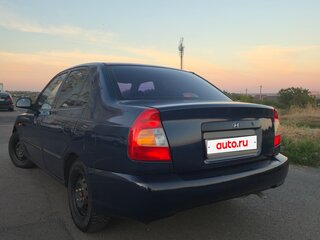 2009 Hyundai Accent ТагАЗ II, синий, 410000 рублей, вид 5