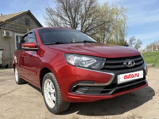 2021 Lada (ВАЗ) Granta I Рестайлинг, красный, 685000 рублей, вид 3