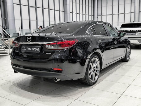2016 Mazda 6 III (GJ) Рестайлинг, чёрный, 1399000 рублей, вид 5