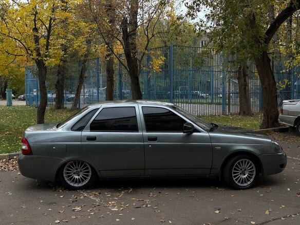 2007 Lada (ВАЗ) Priora I, серый, 180000 рублей - вид 5