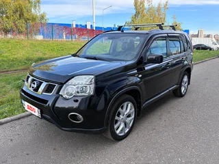 2012 Nissan X-Trail II Рестайлинг, чёрный, 990000 рублей, вид 1