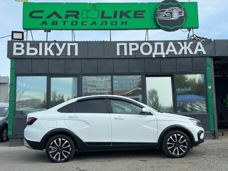 2023 Lada (ВАЗ) Vesta Cross I Рестайлинг (NG), белый, 1199000 рублей, вид 4