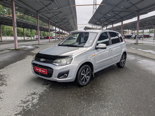 2013 Lada (ВАЗ) Kalina II, серебристый, 469900 рублей, вид 4