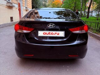 2013 Hyundai Elantra V (MD), чёрный, 750000 рублей, вид 3