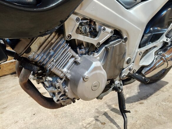 1998 Yamaha TDM850, синий, 250000 рублей - вид 10