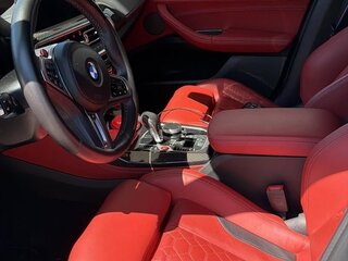 2022 BMW X3 M Competition I (F97) Рестайлинг, голубой, 8300000 рублей, вид 4