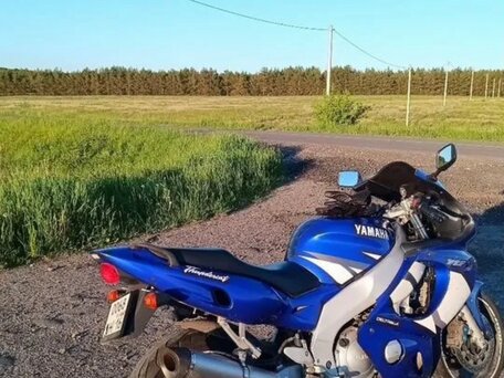 2002 Yamaha YZF600R Thundercat, синий, 395000 рублей, вид 2