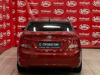 2012 Hyundai Solaris I, красный, 789000 рублей, вид 4