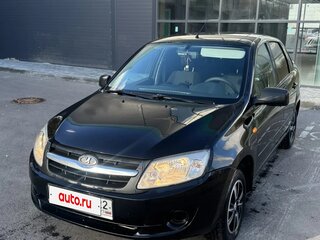 2013 Lada (ВАЗ) Granta I, чёрный, 550000 рублей, вид 1