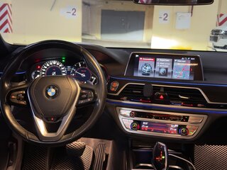 2017 BMW 7 серии Long 725Ld VI (G11/G12), чёрный, 2670000 рублей, вид 5