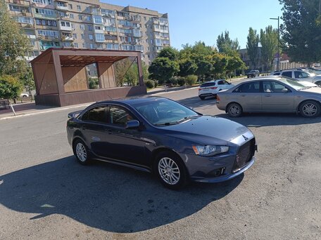 2007 Mitsubishi Lancer X, синий, 750000 рублей, вид 1
