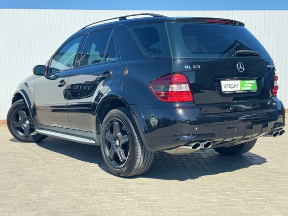 2008 Mercedes-Benz M-Класс AMG 63 AMG II (W164) Рестайлинг, чёрный, 1799000 рублей - вид 6