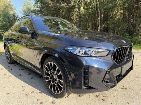 2024 BMW X6 40i III (G06) Рестайлинг, синий, 12500000 рублей, вид 1