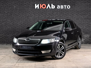 2013 Skoda Octavia III (A7), чёрный, 870000 рублей, вид 1