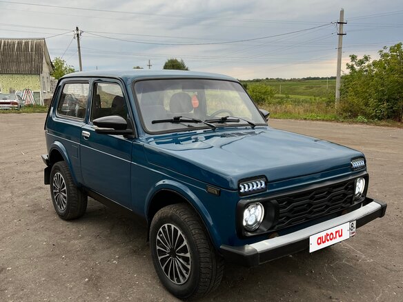 2001 Lada (ВАЗ) 2121 (4x4) I Рестайлинг, синий, 285000 рублей - вид 2
