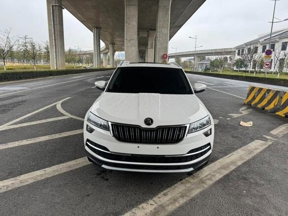 2022 Skoda Karoq DSG7 I, белый - вид 1