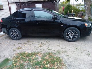 2008 Mitsubishi Lancer X, чёрный, 850000 рублей, вид 4