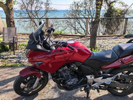 2006 Honda CBF 600, красный, 250000 рублей, вид 1