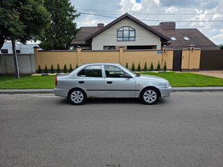 2005 Hyundai Accent ТагАЗ II, серебристый, 265000 рублей, вид 3