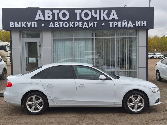 2013 Audi A4 IV (B8) Рестайлинг, белый, 1080000 рублей - вид 8