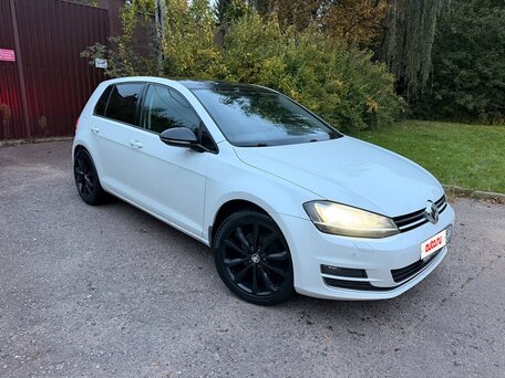 2013 Volkswagen Golf VII, белый, 950000 рублей, вид 4