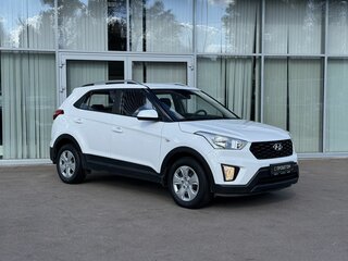 2021 Hyundai Creta I Рестайлинг, белый, 1699000 рублей, вид 3