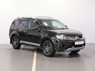 2008 Mitsubishi Outlander II, чёрный, 949000 рублей, вид 3